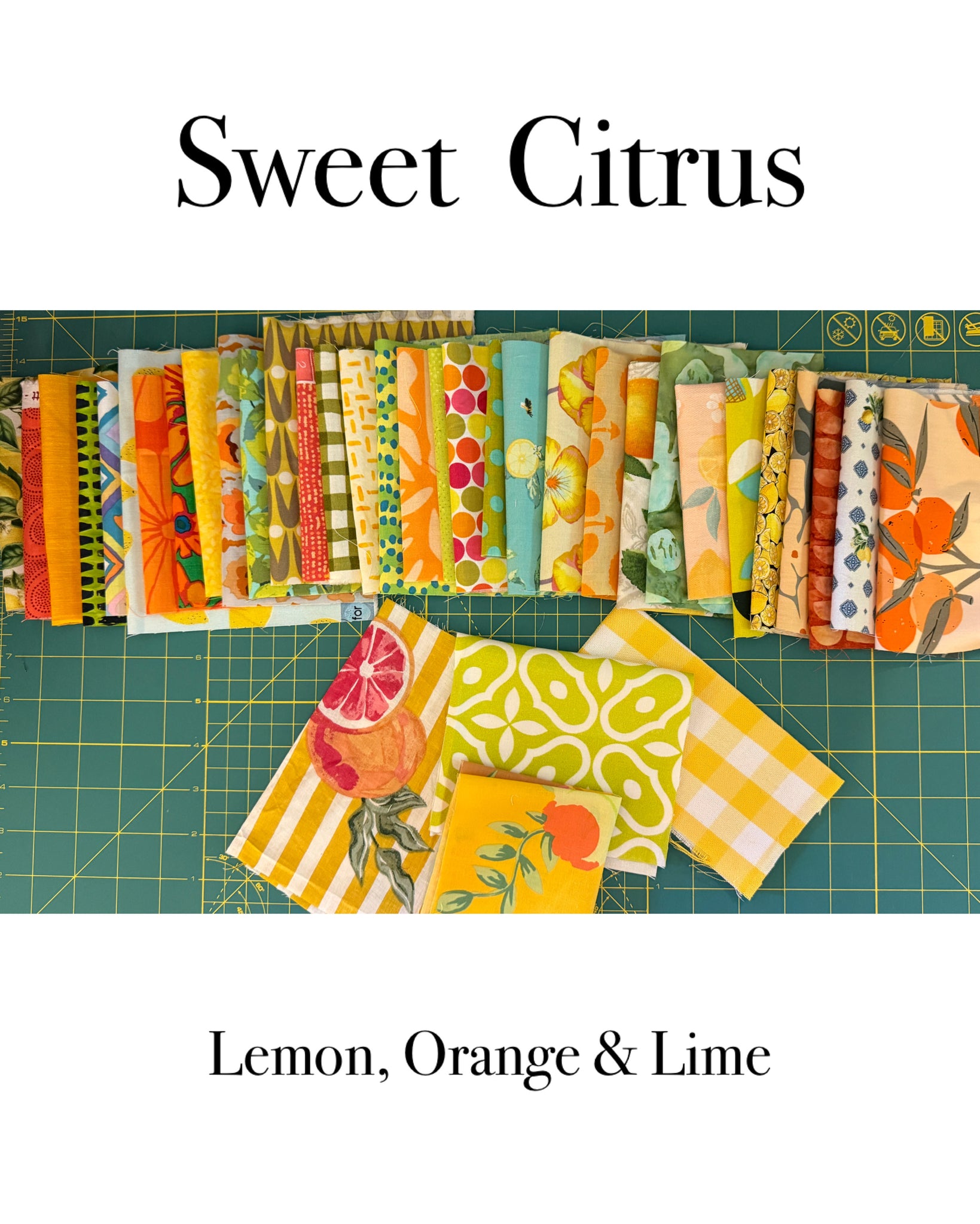 Fabric Pack: Sweet Citrus