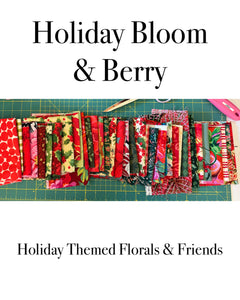 Fabric Pack: Holiday Bloom & Berry