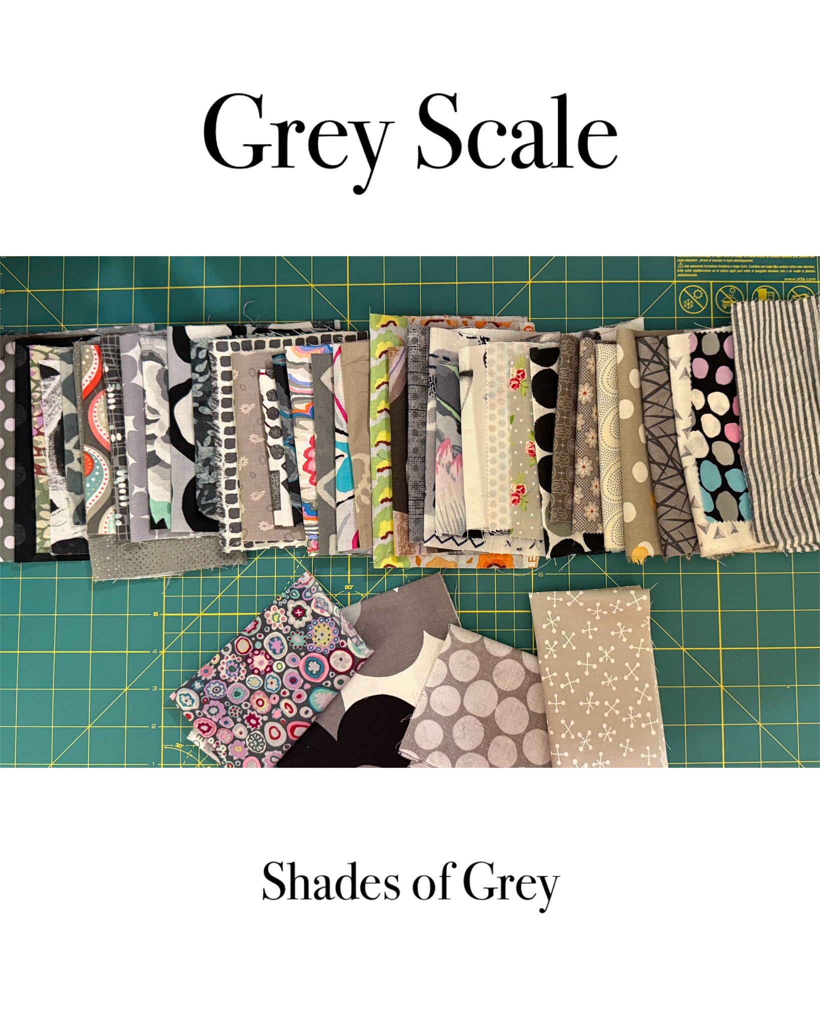Fabric Pack: Grey Scale