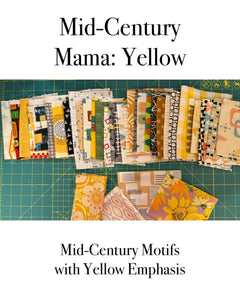 Fabric Pack: Mid-Century Mama: Yellow