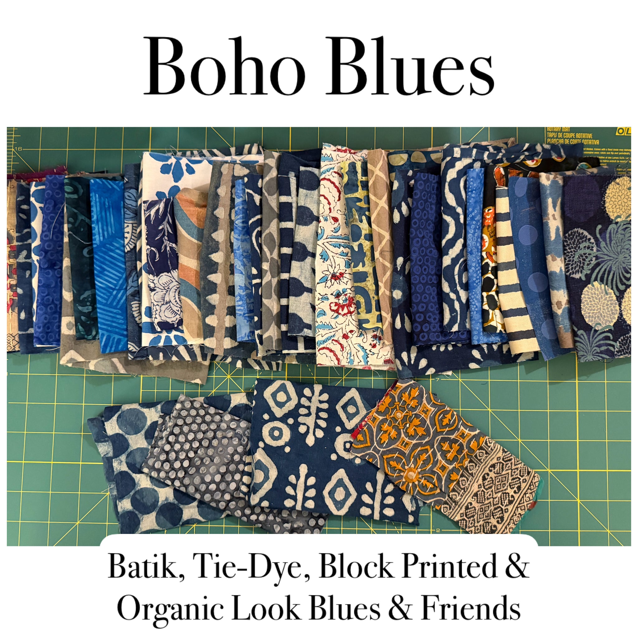 Fabric Pack: Boho Blues