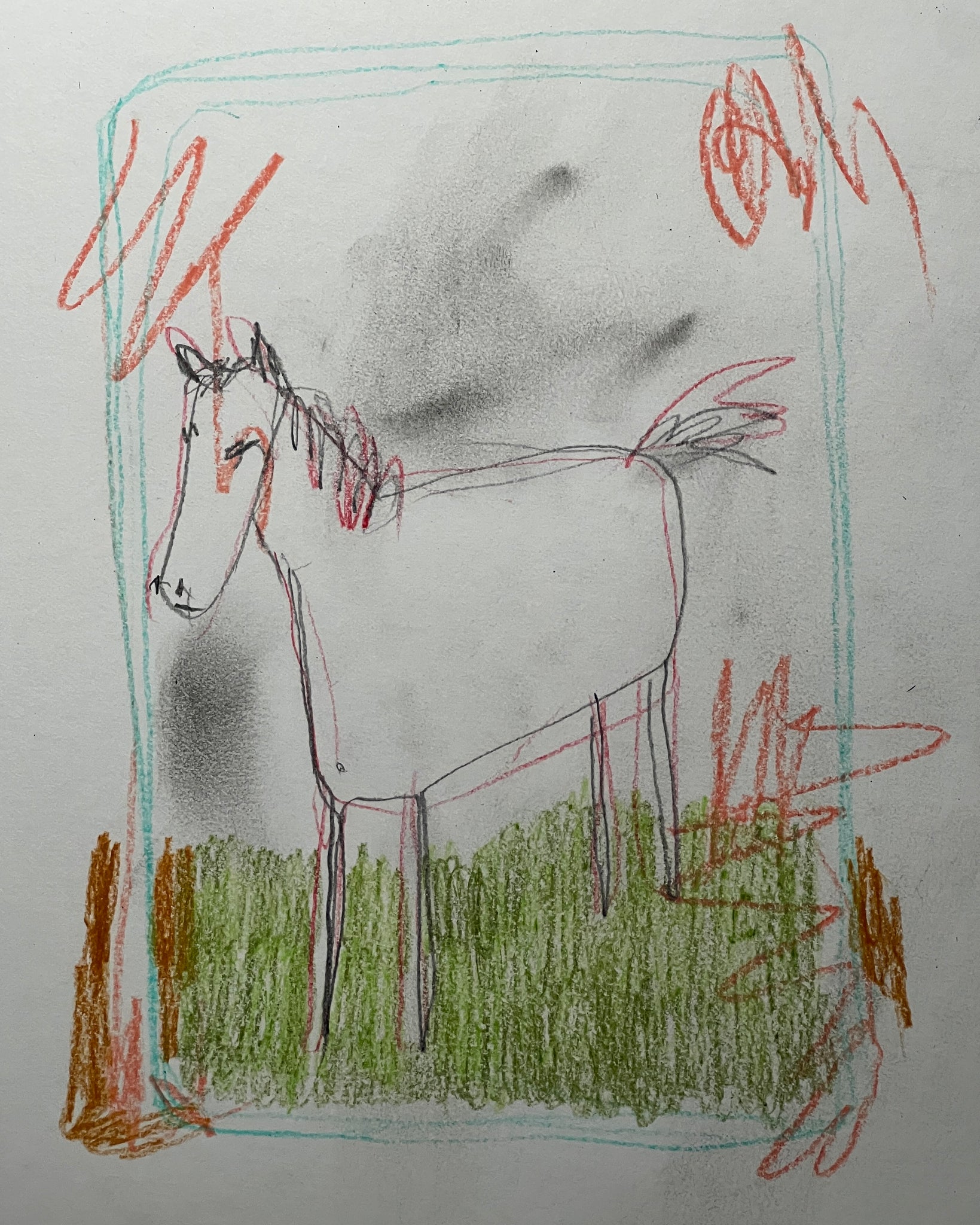 How to Draw Horse, Kids Draw