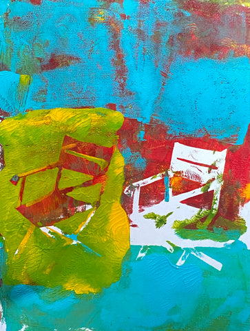 1932: Fragments of a Garden Chair